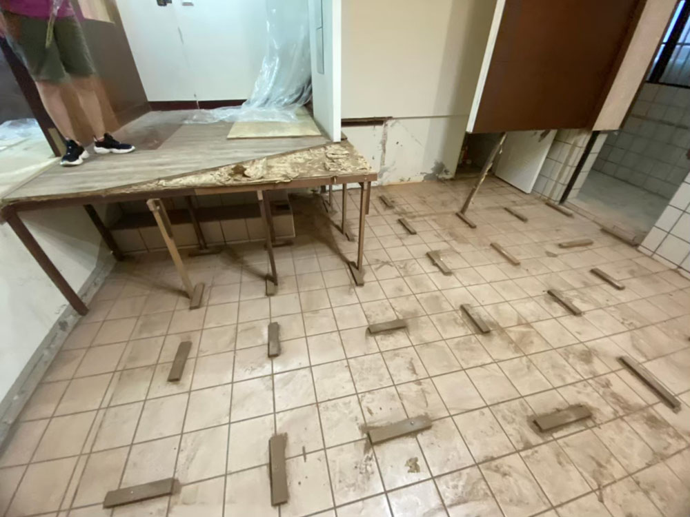 新竹老屋翻新及室內地坪墊高